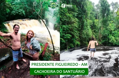 Cachoeira do Santuário: o que fazer em Presidente Figueiredo (AM) – Iguana Tour