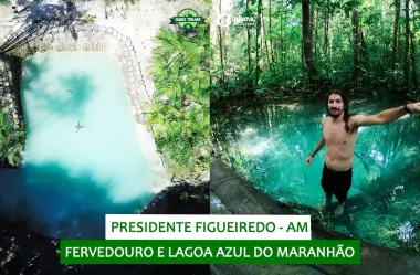 Lagoa Azul e Fervedouro do Maranhão – o que fazer em Presidente Figueiredo – AM (ft. Iguana Tour)