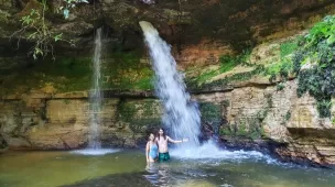 Conheça tudo sobre a Cachoeira da Pedra Furada - Presidente Figueiredo - AM - Vamos Trilhar