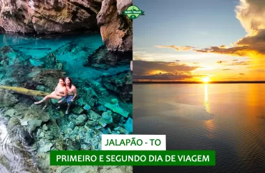 Primeiro e segundo dia pelo Jalapão (TO): Palmas + Pedra Furada + Lagoa do Japonês