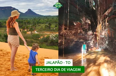 Terceiro dia pelo Jalapão (TO): Cânion Sussuapara + Praia do Caju (Rio Novo) + Dunas