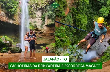 Cachoeiras da Roncadeira e Escorrega Macaco: o que fazer no Jalapão (TO)