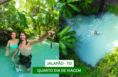 Quarto dia pelo Jalapão (TO): 5 fervedouros