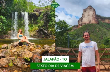 Sexto dia pelo Jalapão (TO): Cachoeira da Arara + Serra do Espírito Santo