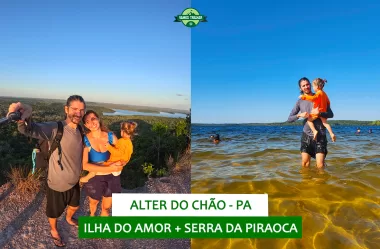 Ilha do Amor + Trilha da Serra da Piraoca: o que fazer em Alter do Chão (PA)