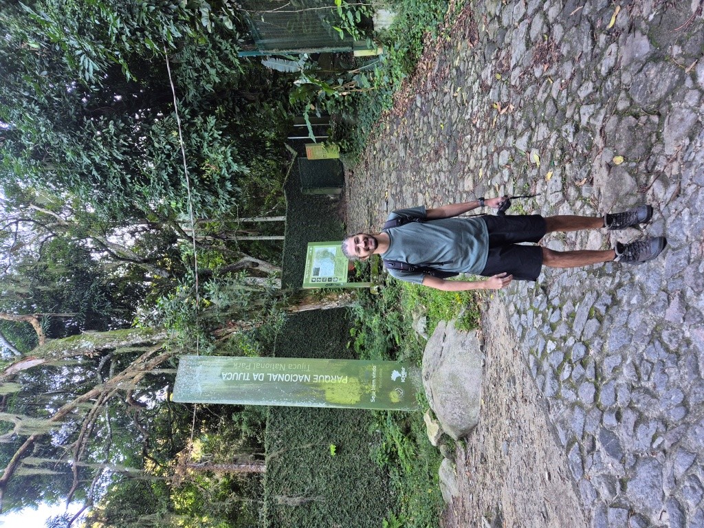 Entrada do parque para a trilha da Pedra da Gávea - Floresta da Tijuca - RJ