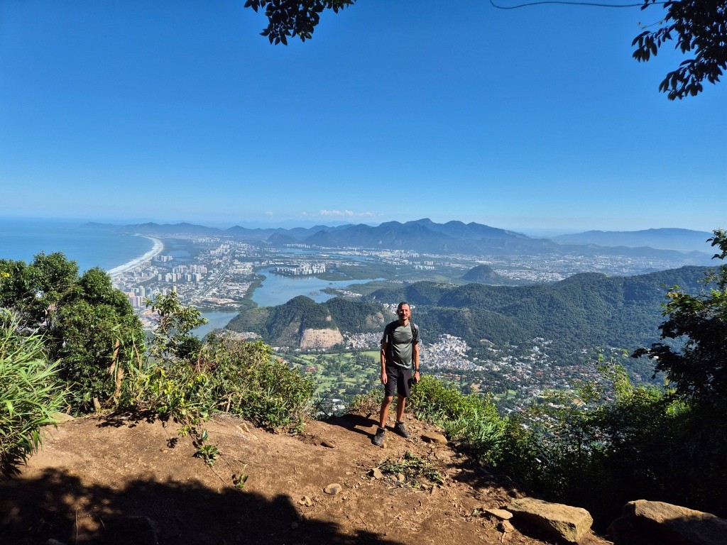 Mirante antes de subir a Carrasqueira - Pedra da Gávea - Floresta da Tijuca - RJ