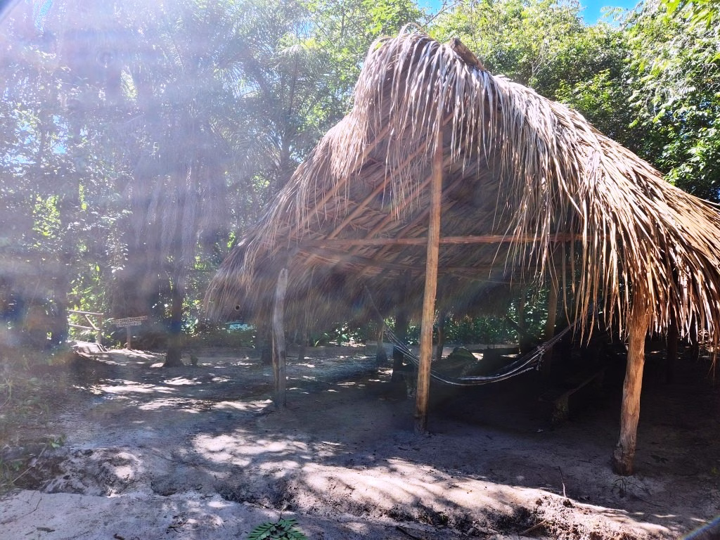 Cabana na chegada ao Fervedouro das Macaúbas – Jalapão – TO - Vamos Trilhar