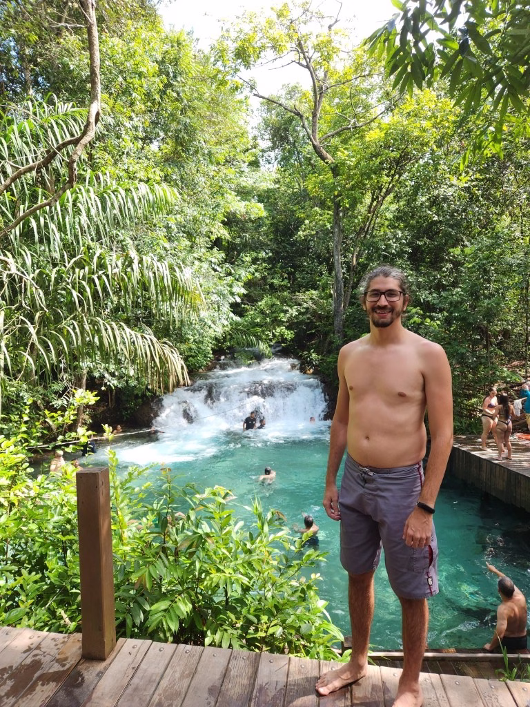 Primeira vista da Cachoeira do Formiga - Jalapão - TO - Vamos Trilhar