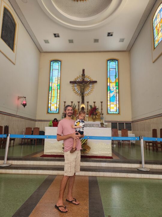 Altar da Igreja Nossa Senhora da Conceição - City Tour em Santarém - Alter do Chão - PA - Vamos Trilhar