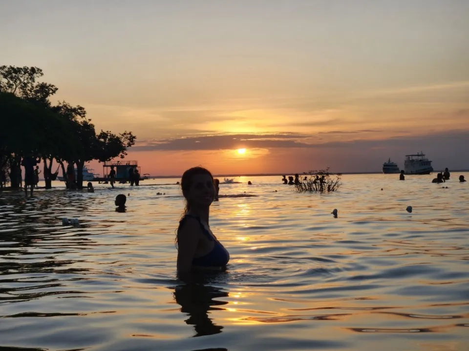 Como chegar na Praia do Cajueiro - Alter do Chão - PA - Vamos Trilhar