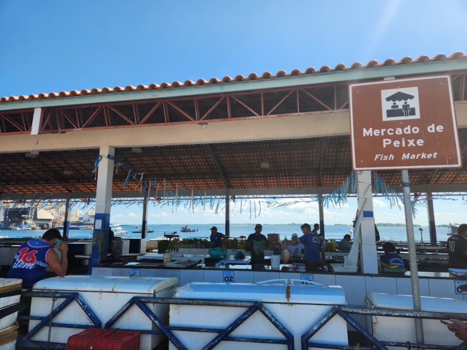 Fachada do Mercado de Peixes - City Tour em Santarém - Alter do Chão - PA - Vamos Trilhar
