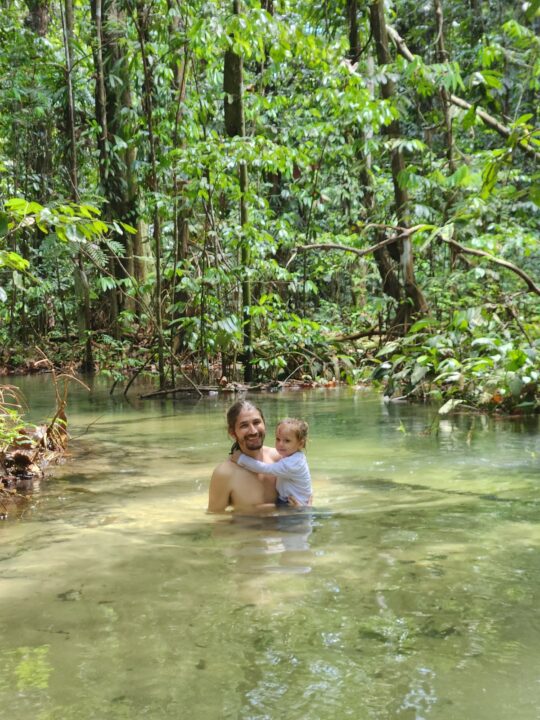 Outra parte do Igarapé do Paulo - FLONA Jamaraquá - Tapajós - Alter do Chão - PA - Vamos Trilhar