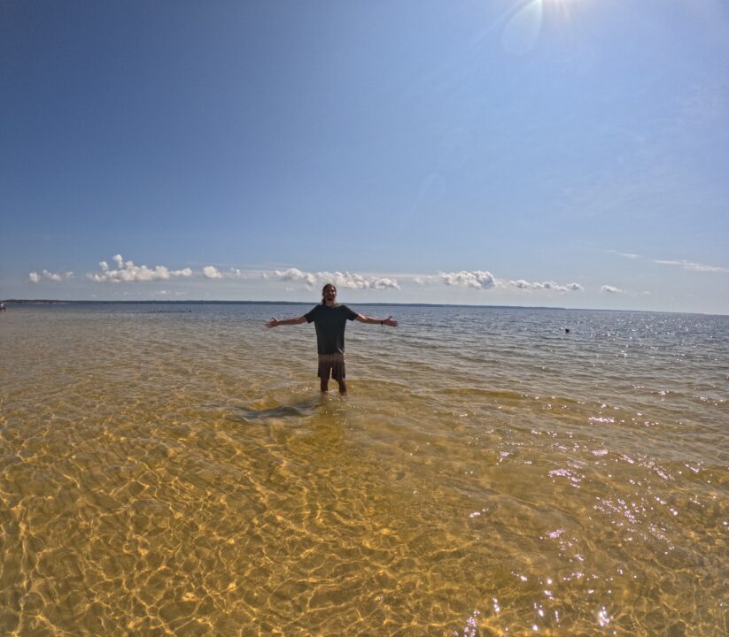 Praia de Icuxi - Passeio das Tartarugas Amazônicas - Alter do Chão - PA - Vamos Trilhar
