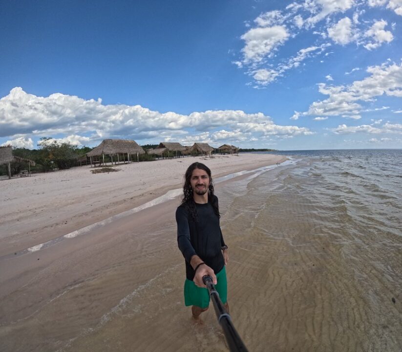 Praia de São Domingos - Roteiro de Praias de Alter do Chão - PA - Vamos Trilhar