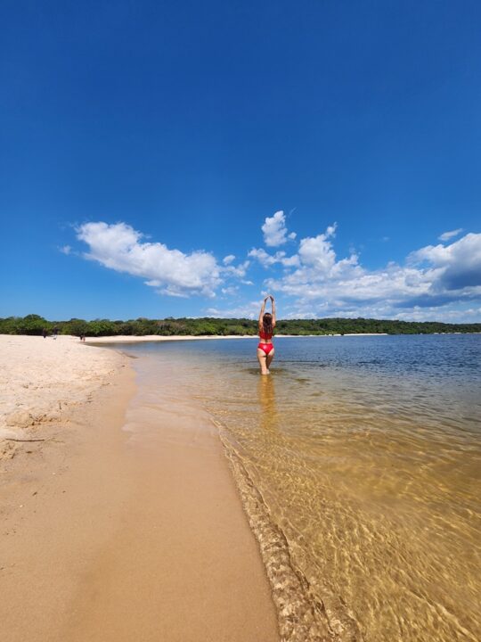 Praia do Ararirá - Canal do Jari - Alter do Chão - PA - Vamos Trilhar