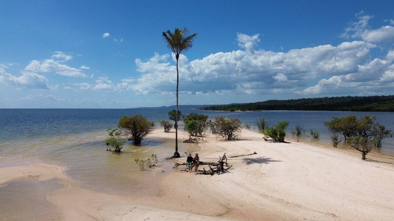 Praia do Maguari - Roteiro de Praias de Alter do Chão - PA - Vamos Trilhar