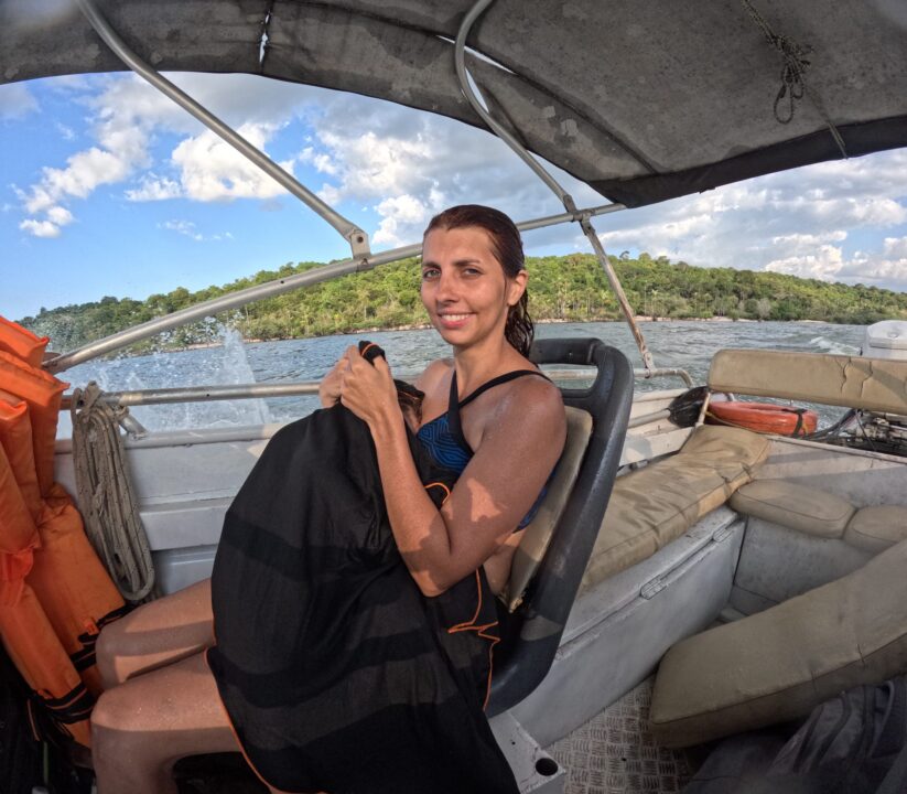 Volta de barco do passeio do FLONA Jamaraquá - Tapajós - Alter do Chão - PA - Vamos Trilhar