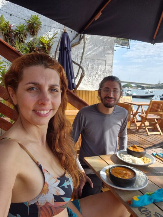 Almoçando na Casa do Remo - SUP em Guaratiba - RJ - Vamos Trilhar