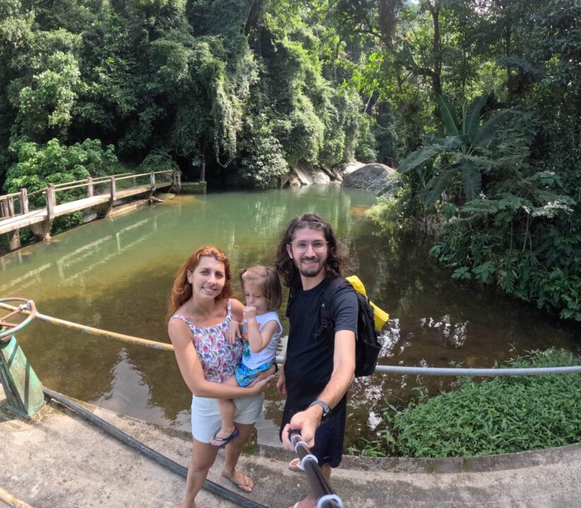 Poço da CEDAE na Pousada Mirante Imperial - Serra do Piloto - Mangaratiba - RJ - Vamos Trilhar